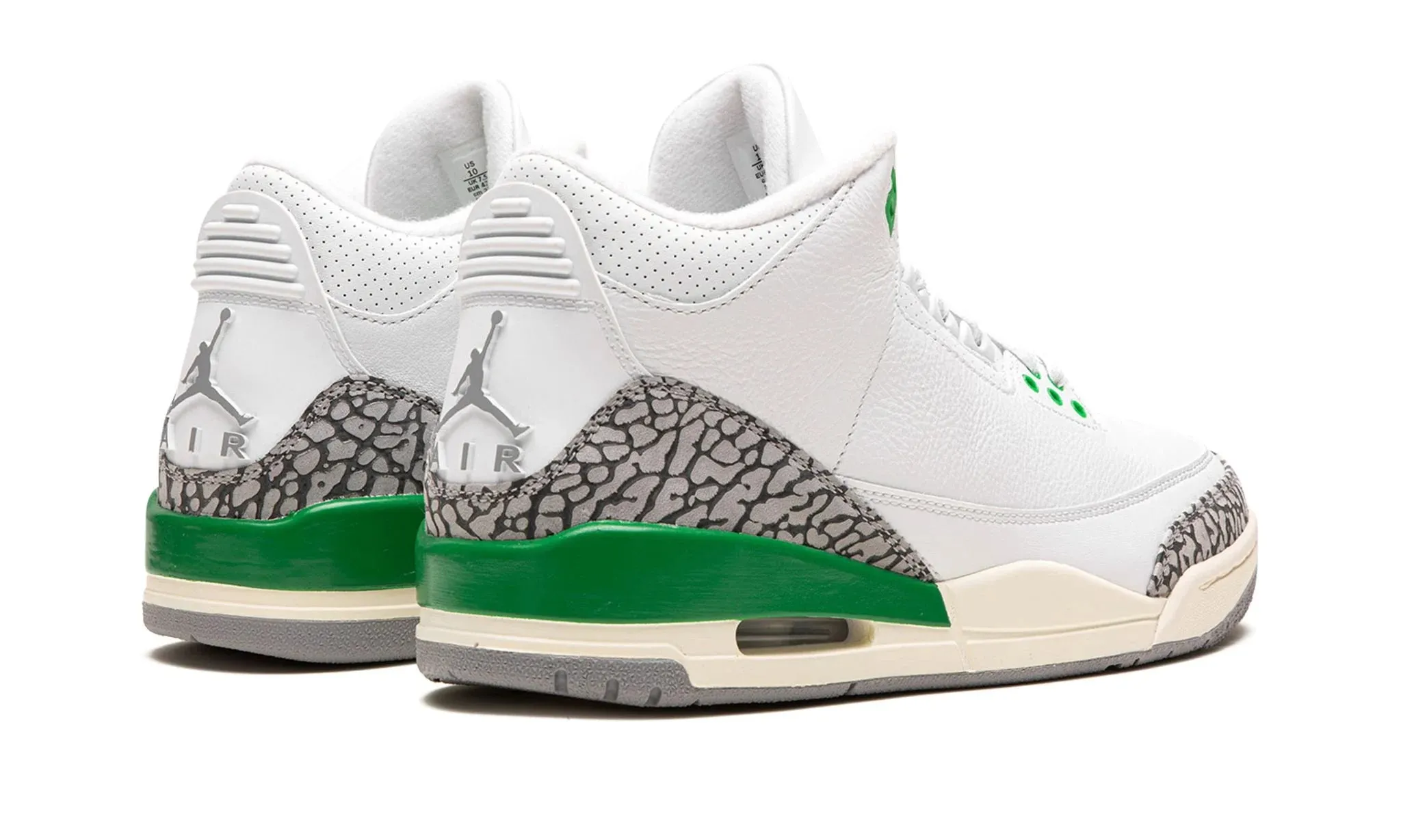 Air Jordan 3 Lucky Green (Wmns) Balanced Walk