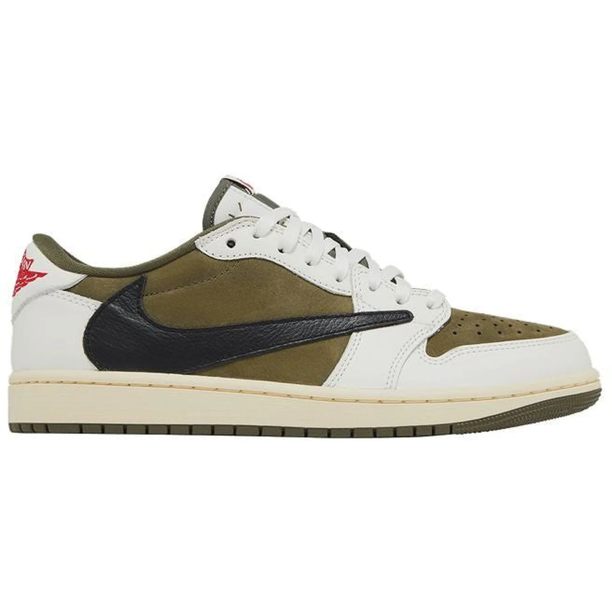 Jordan 1 Retro Low OG SP Travis Scott Medium Olive Ventilated