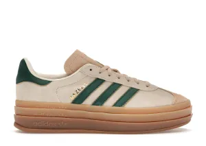 ADIDAS GAZELLE BOLD MAGIC BEIGE COLLEGIATE GREEN (WOMEN'S) Follow Step