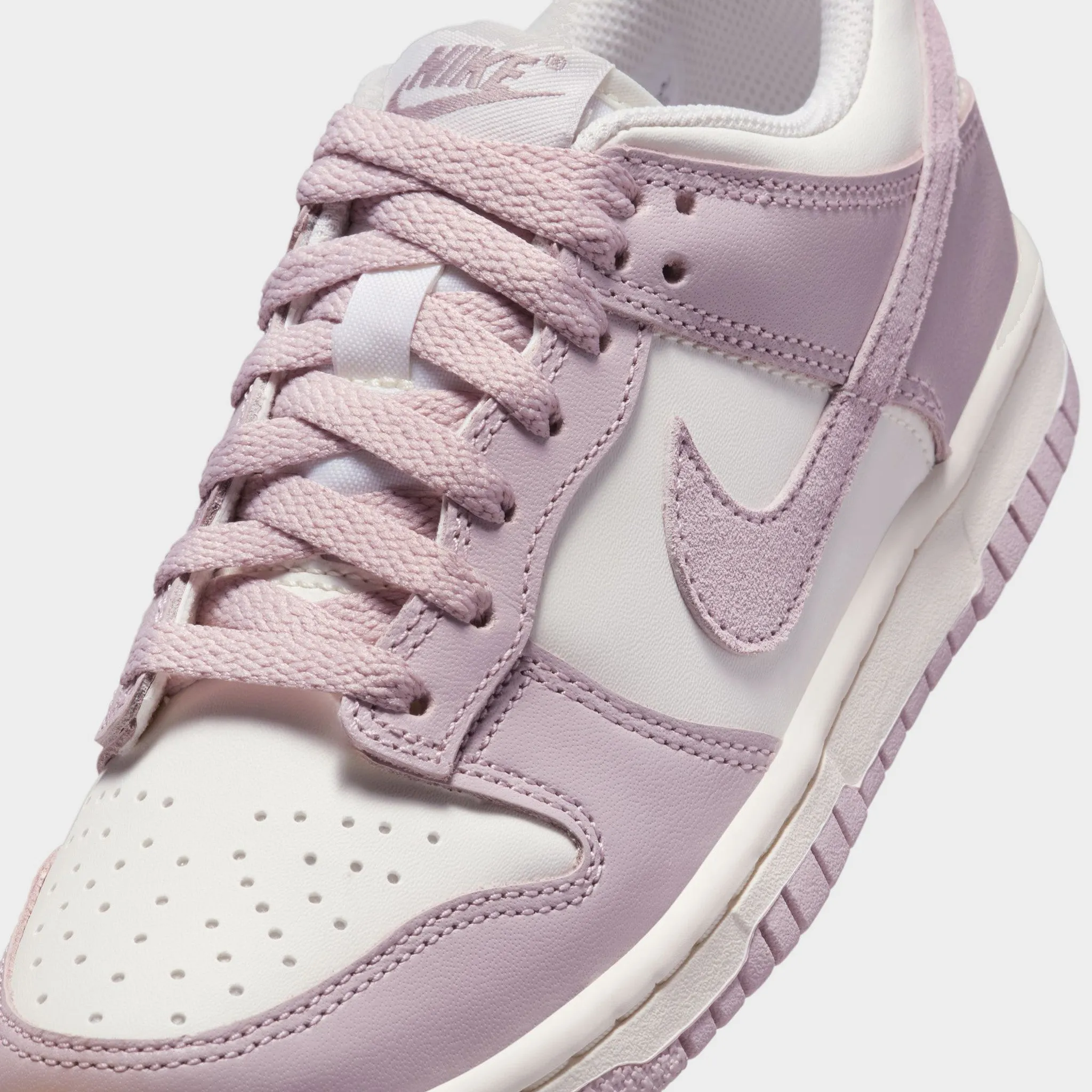 Quick Wear On The Move Nike Dunk Low GS Sail / Particle Rose - Enigma Stone