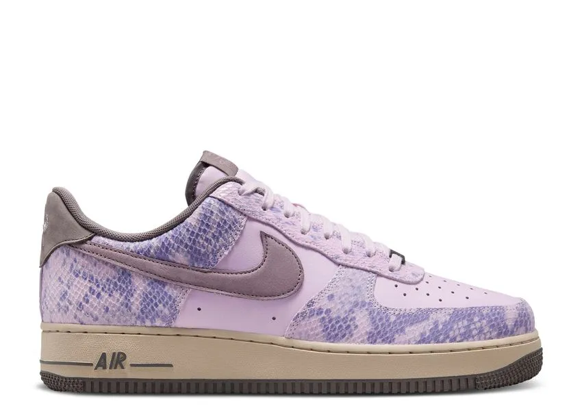Wood Step Nike Air Force 1 Low Purple Snakeskin
