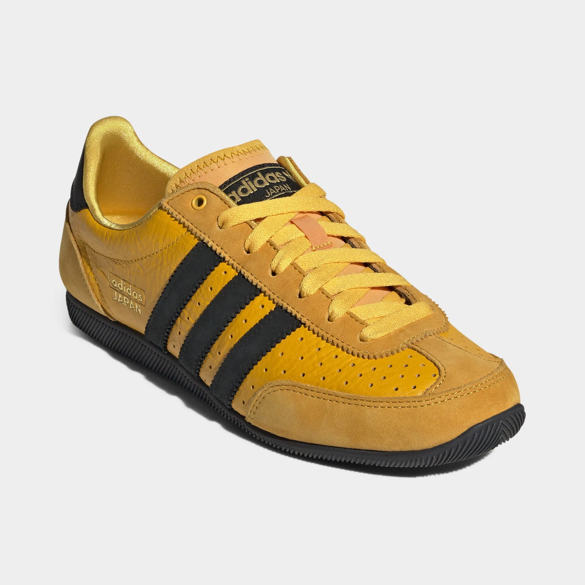 adidas Originals Women's Japan Crew Yellow / Black - Gold Velvet Soft Dark Edge