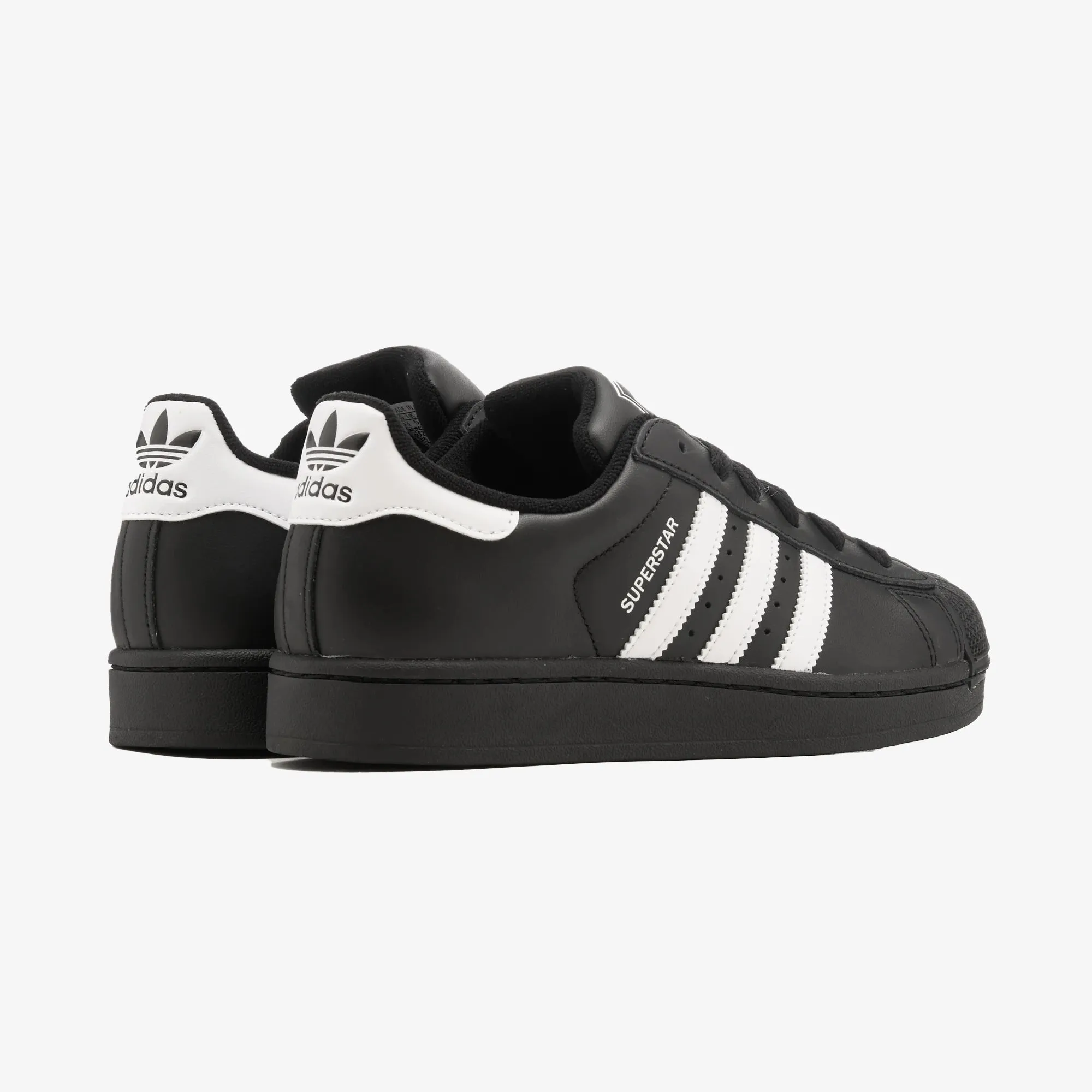 Adidas Originals | SUPERSTAR II { CORE BLACK/CLOUD WHITE/CORE BLACK Youth Pick Summer Outfit
