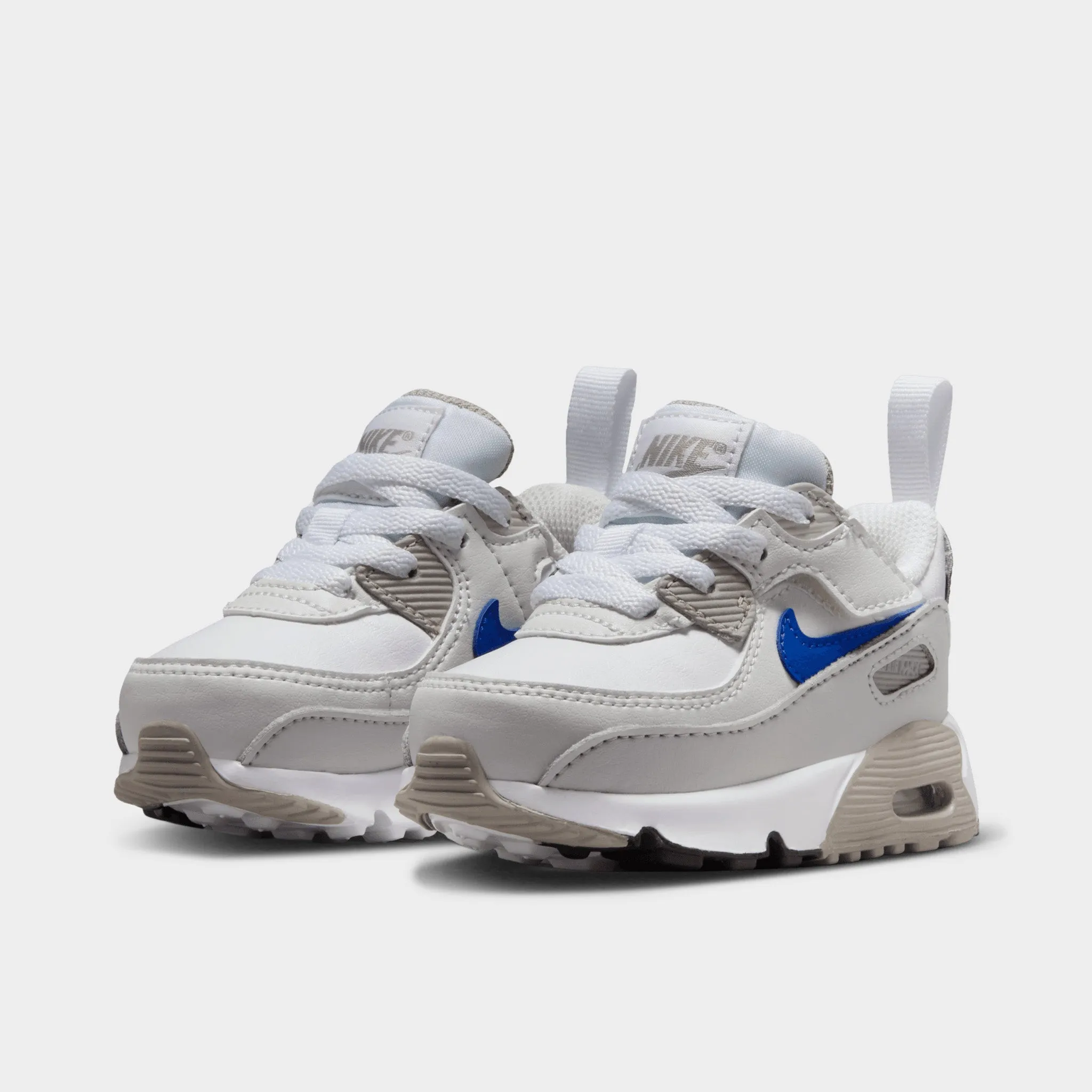 Streetwear Style Everyday Comfort Nike Air Max 90 EasyOn TD White / Racer Blue - College Grey