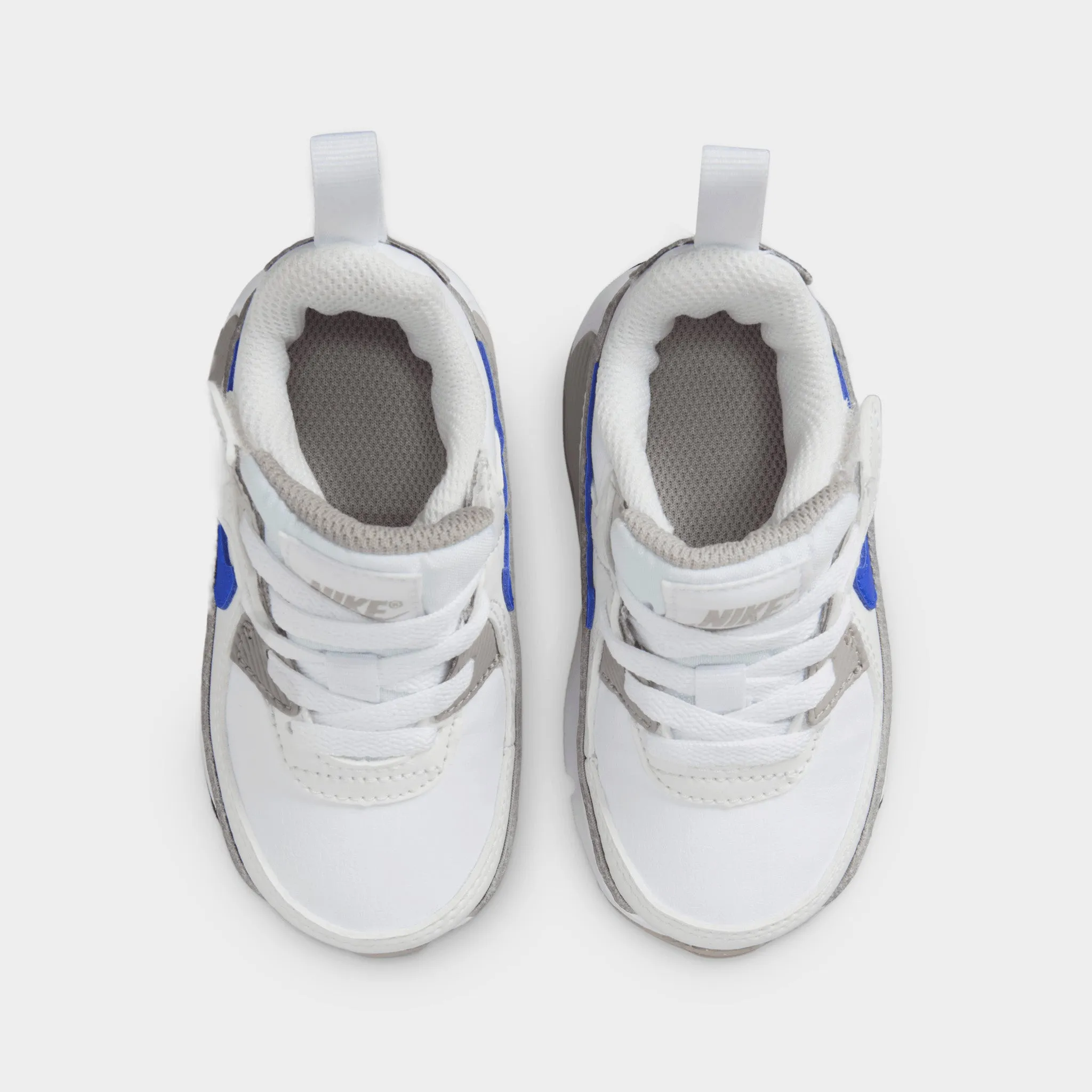 Unisex Comfort Nike Air Max 90 EasyOn TD White / Racer Blue - College Grey