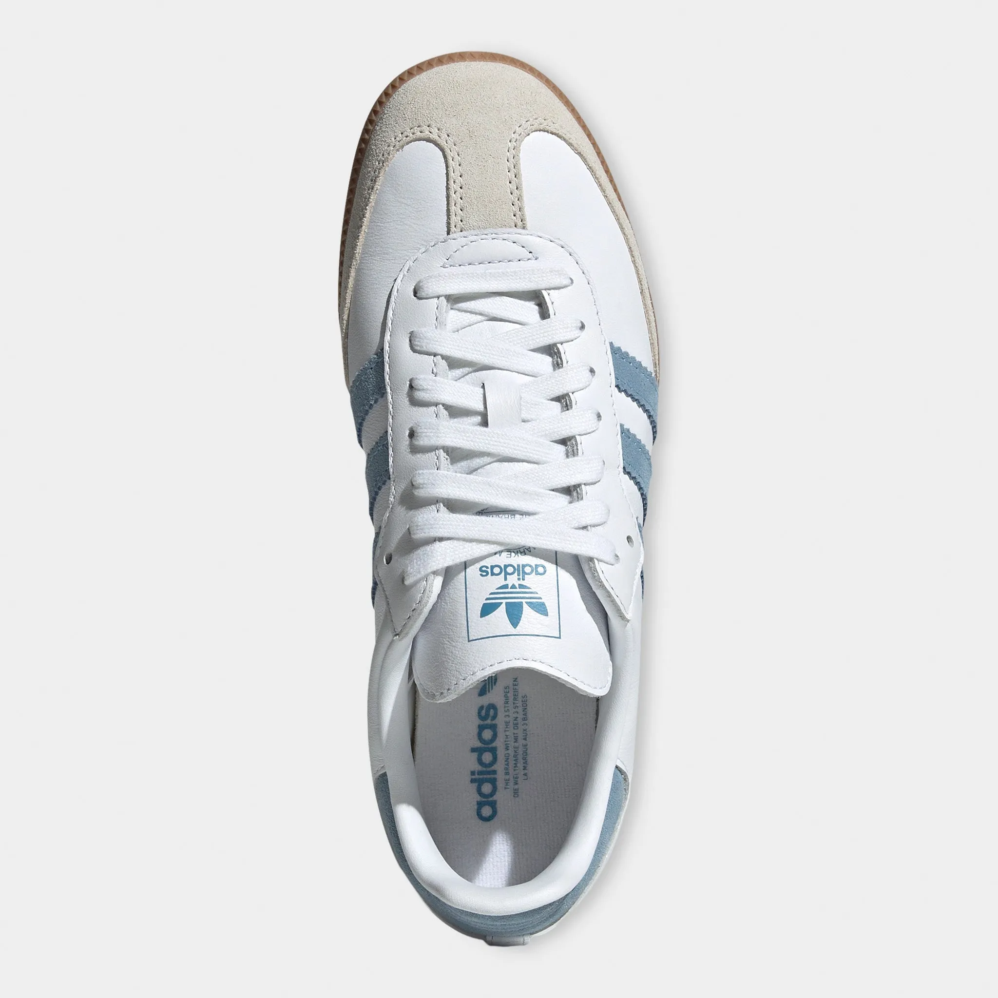 Quick Dash Sky Blue adidas Women's Samba OG White / Alumina - Ash Blue