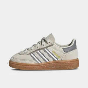 adidas Originals Infants' Handball Spezial Tan / Green Meadow Glow