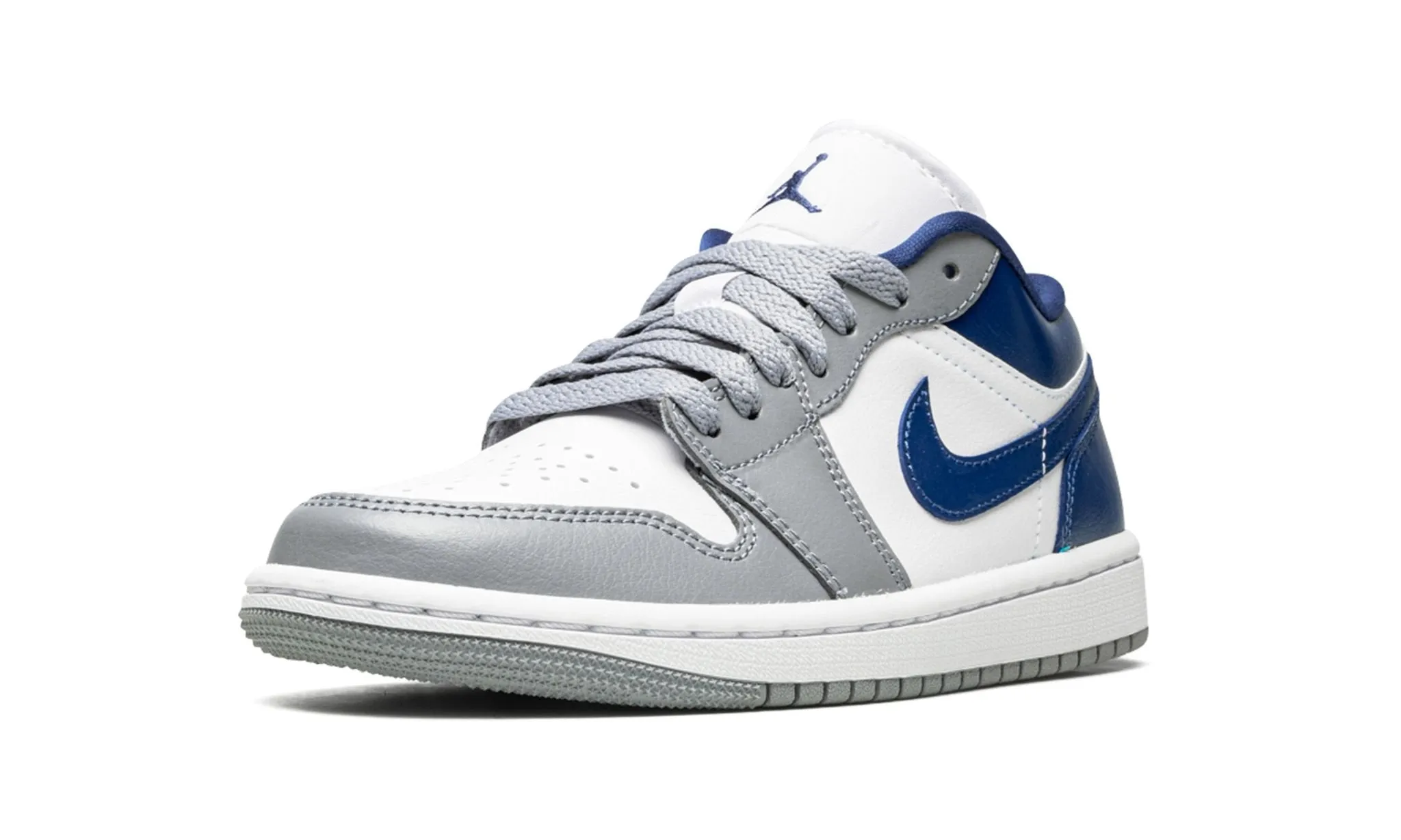 Wmns Air Jordan 1 Low Stealth French Blue White Harbor Mood