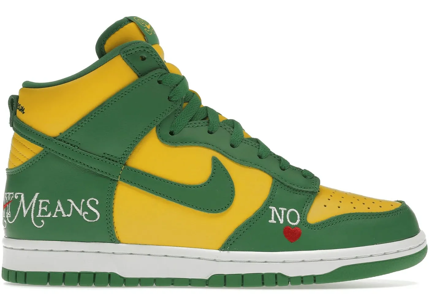 On Foot Nike SB Dunk High Supreme By Any Means Brazil