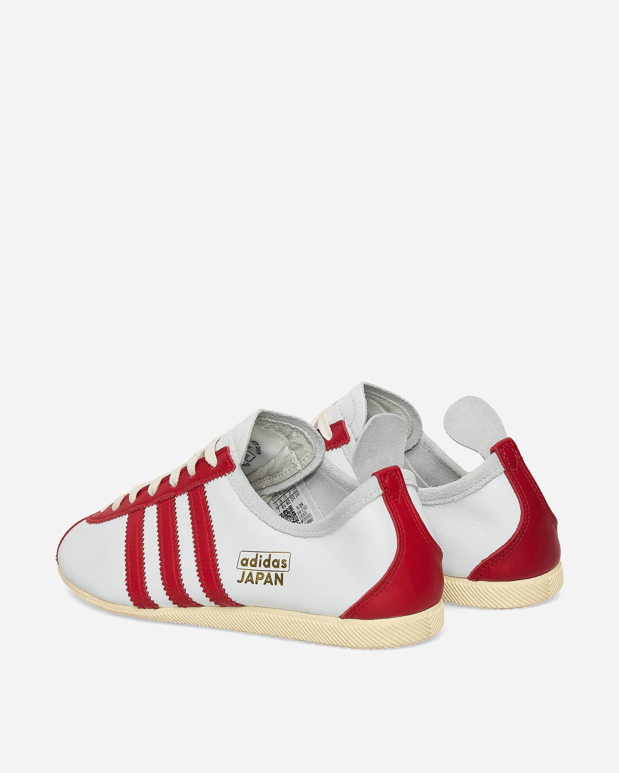 Japan Sneakers Cloud White / Power Red Comfort Padding