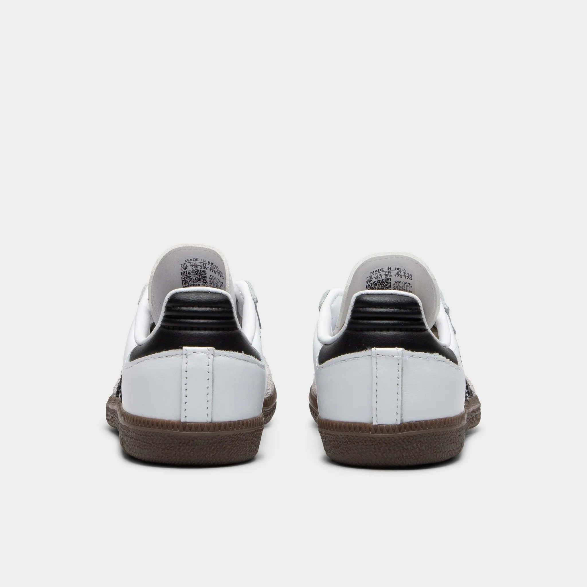 Easy Flow adidas Originals Children's Samba OG Cloud White / Core Black - Gum