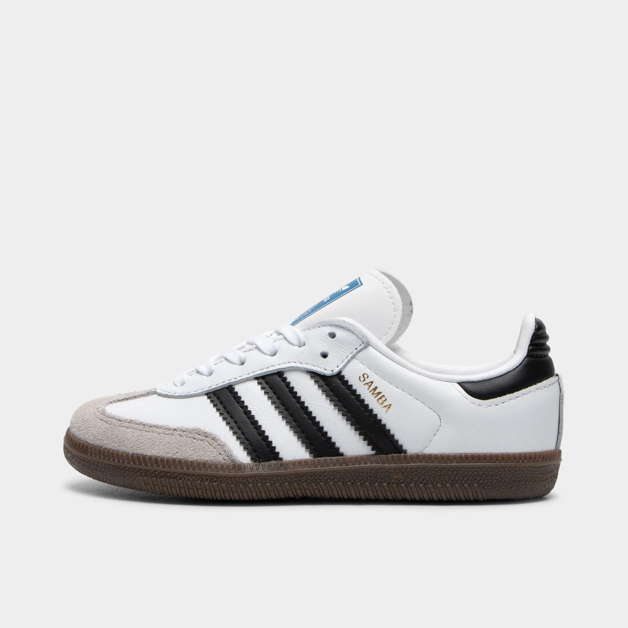 adidas Originals Children's Samba OG Cloud White / Core Black - Gum Swift Glide TPU Stability