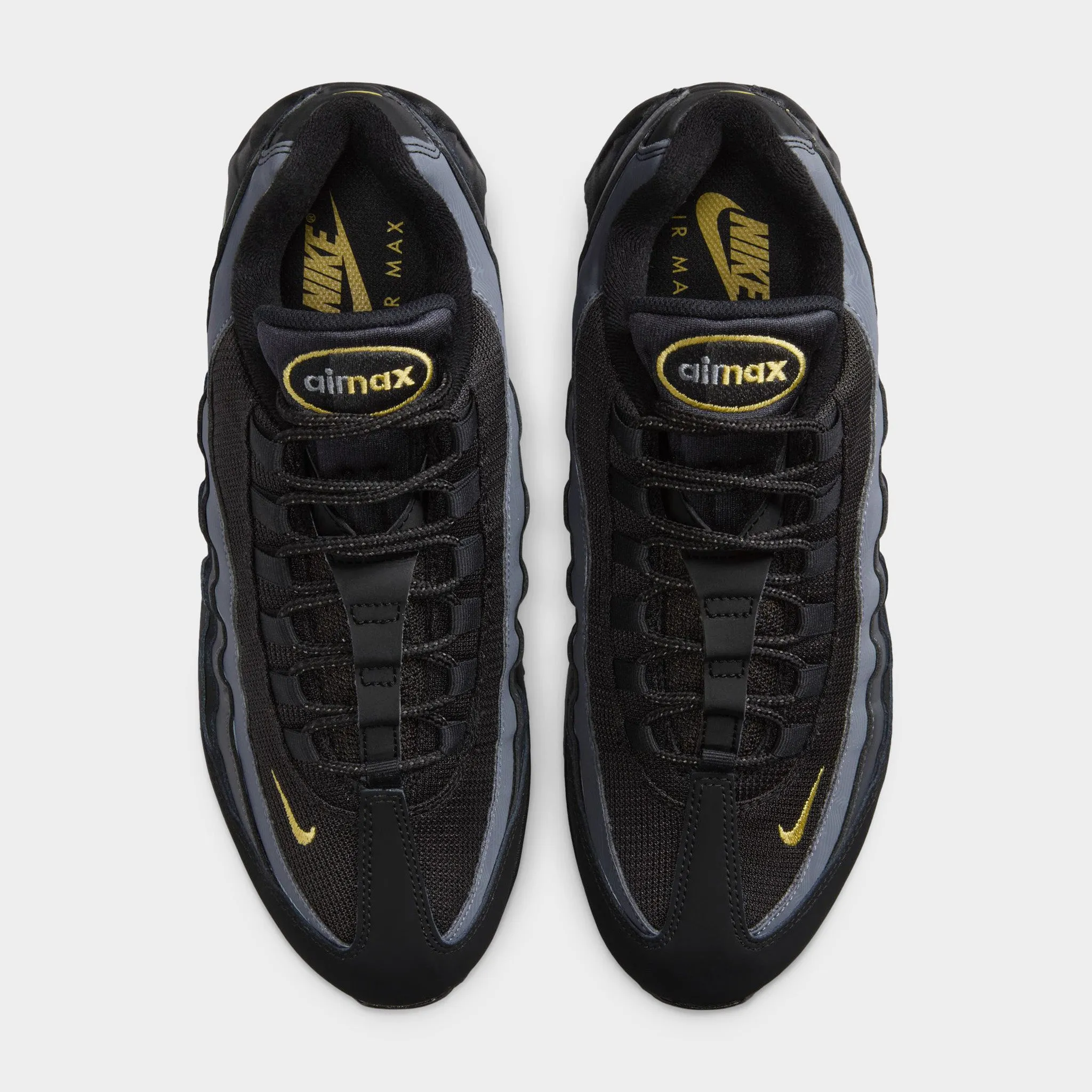 Supportive Step School Run Nike Air Max 95 OG Black / Buff Gold - Anthracite
