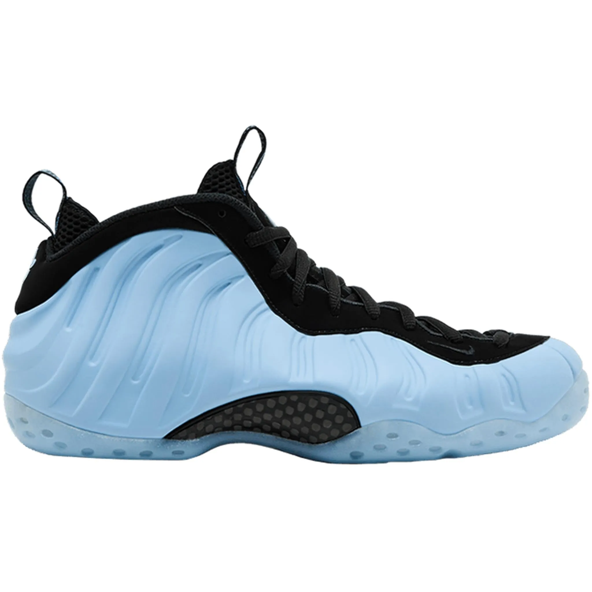 Neutral Drop Platform Buckle Closure Nike Air Foamposite One Psychic Blue