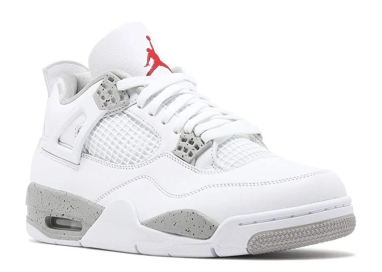 Air Jordan 4 Tech White Oreo Hold Hike