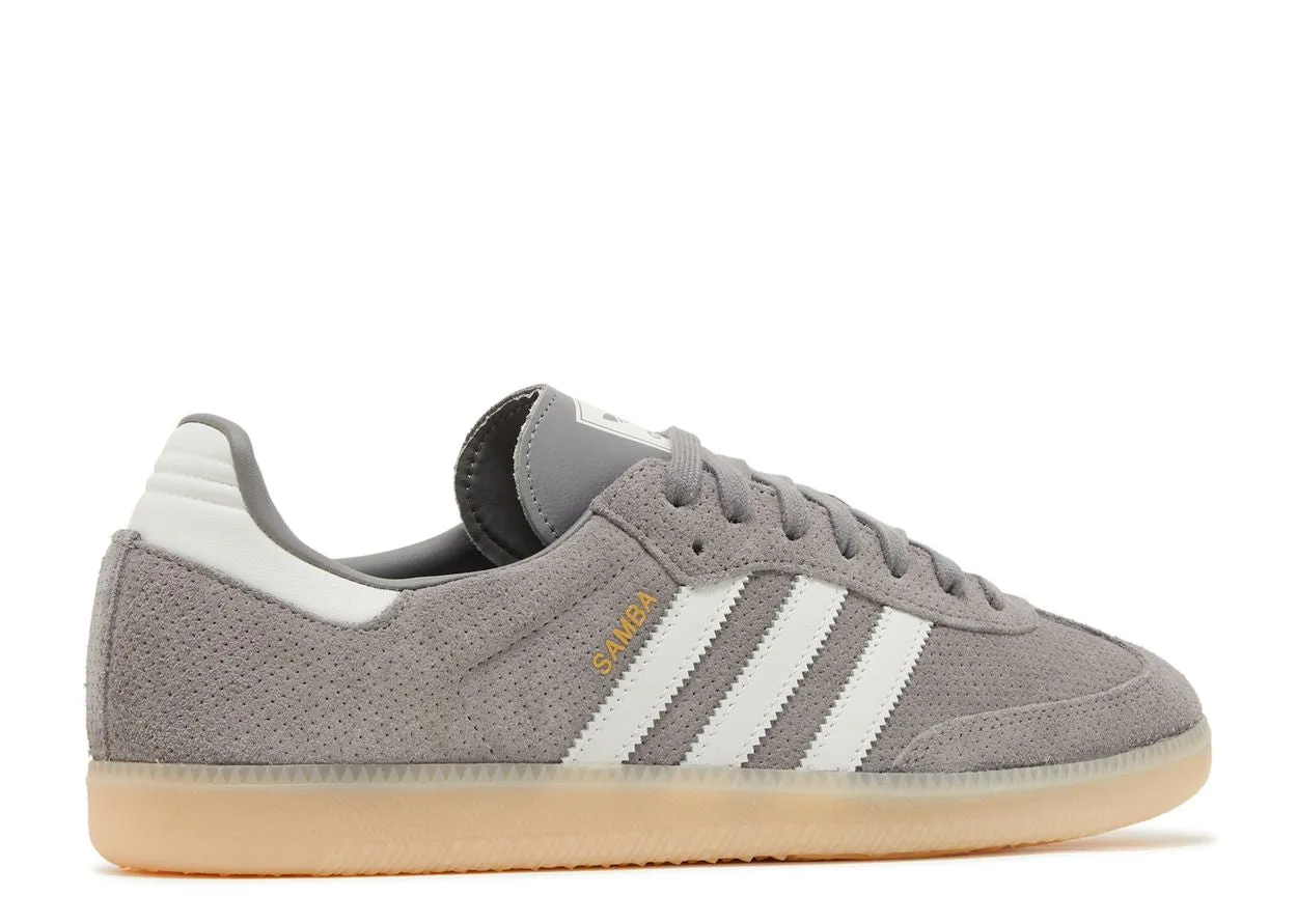 Adidas Samba OG Grey Bliss Orange City Jog