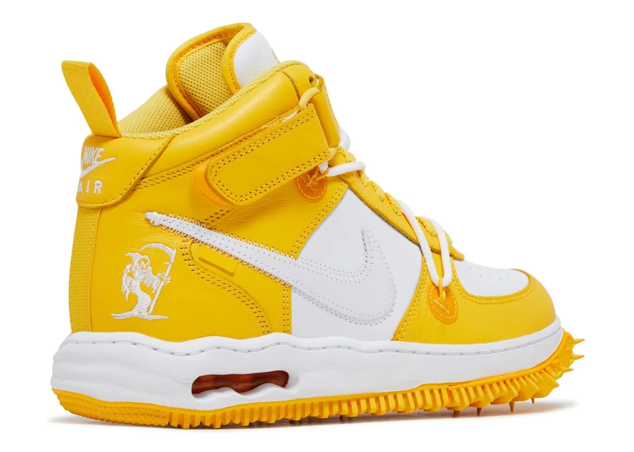 Sunset Jog Nike Air Force 1 Mid SP Off-White Varsity Maize