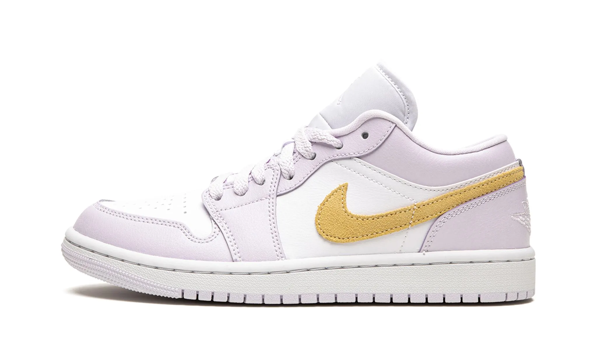 Comfort Midsole Dad Style Wmns Air Jordan 1 Low 'Barely Grape'