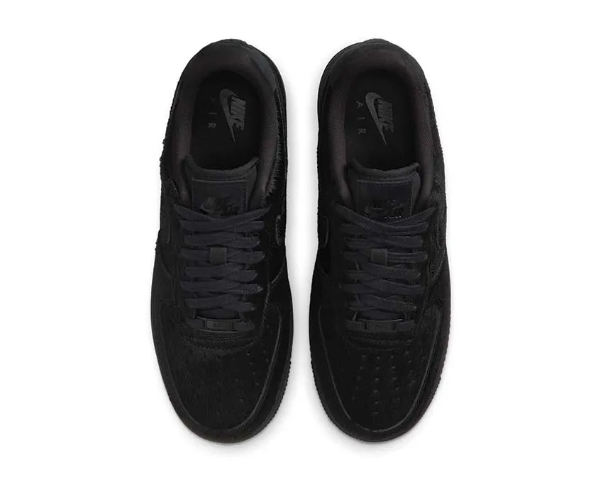 Nike Air Force 1 '07 W "Off Noir Pony Hair" Open Mesh Breathe Flow