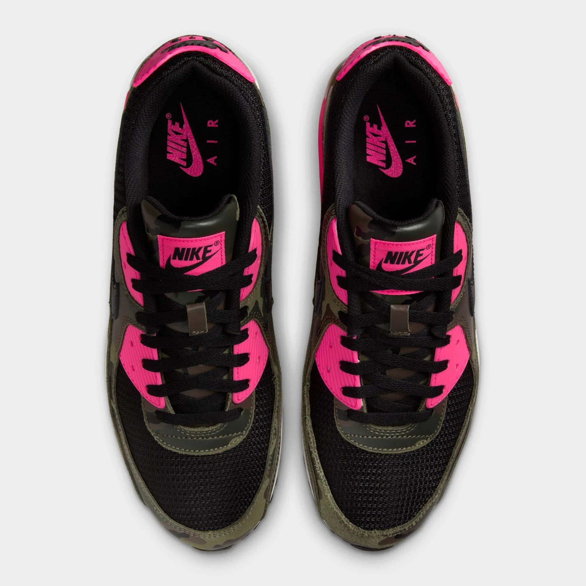 Practical Style Relax Vibes Nike Air Max 90 Premium Sequoia / Black - Hyper Pink