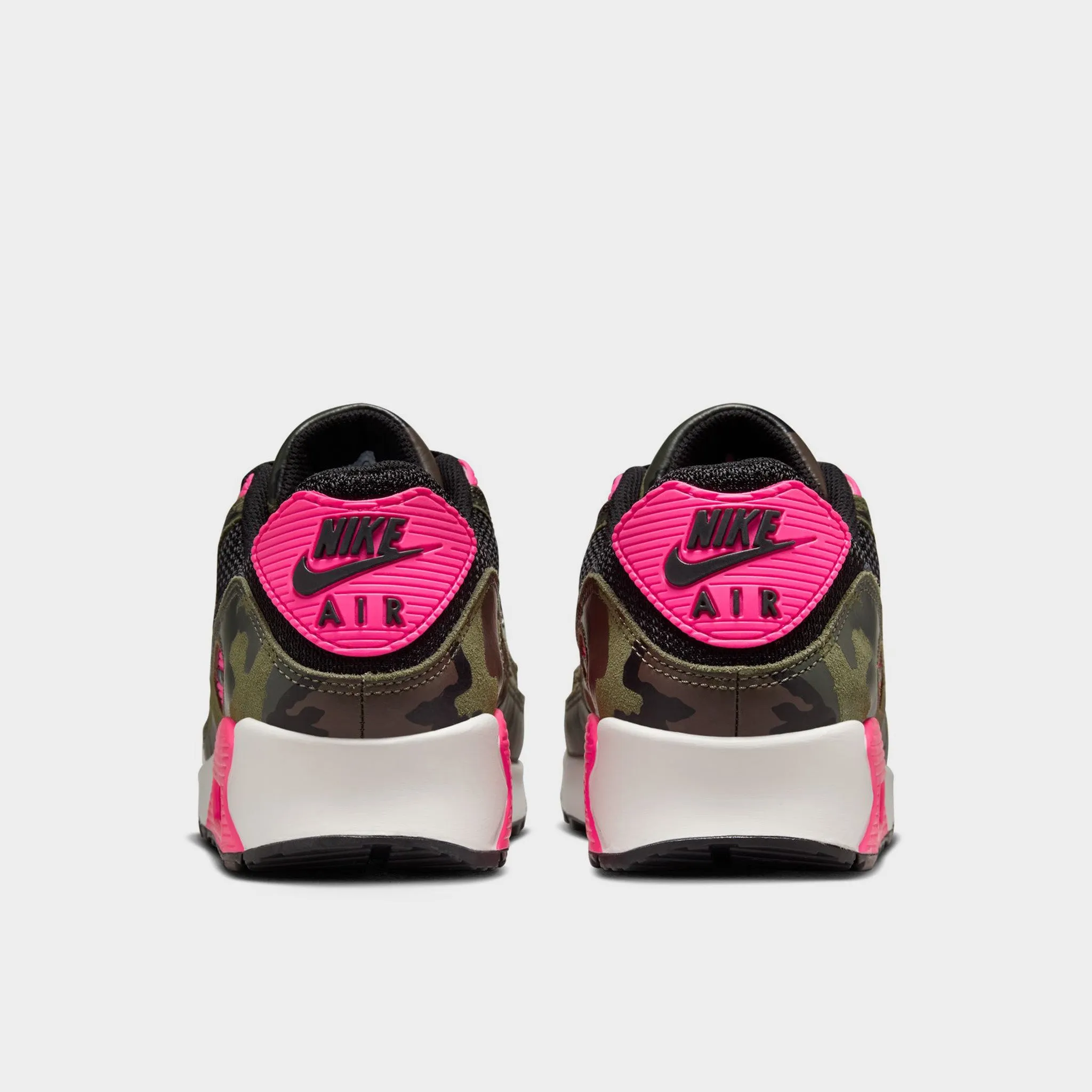 Subtle tone Red Hot Nike Air Max 90 Premium Sequoia / Black - Hyper Pink