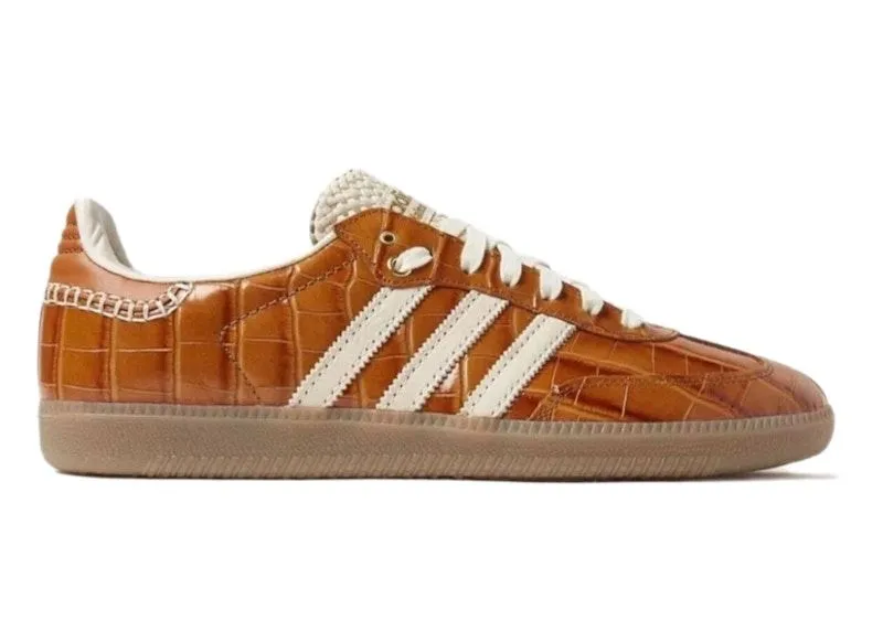 Comfortable ADIDAS SAMBA WALES BONNER BROWN CROC
