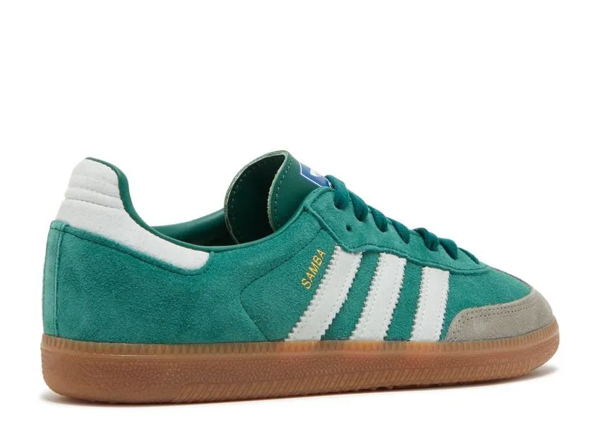 Adidas Samba OG Collegiate Green Gum Grey Toe Trend Spot