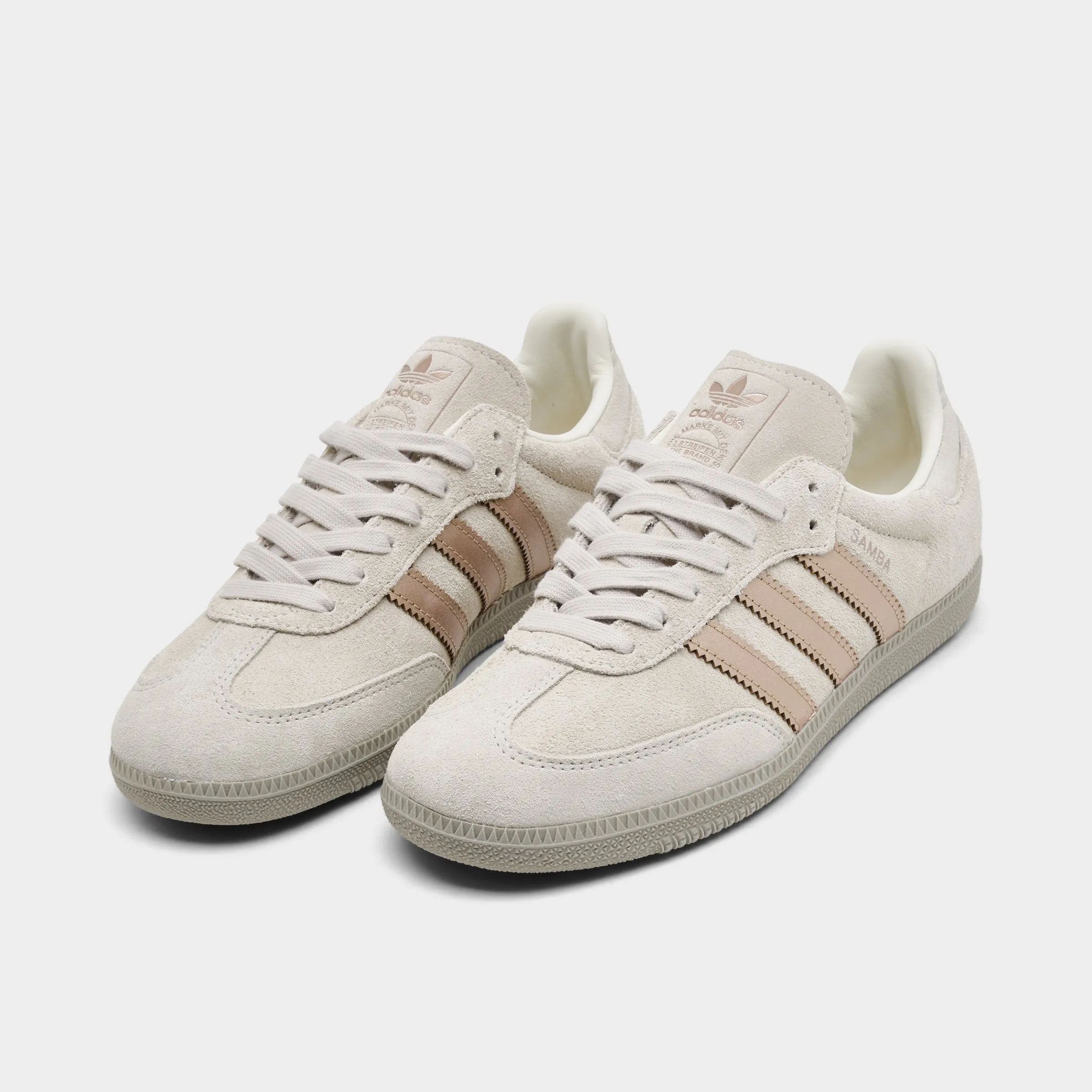 Stable Step adidas Women's Samba OG Off White / Copper Metallic - Putty Beige
