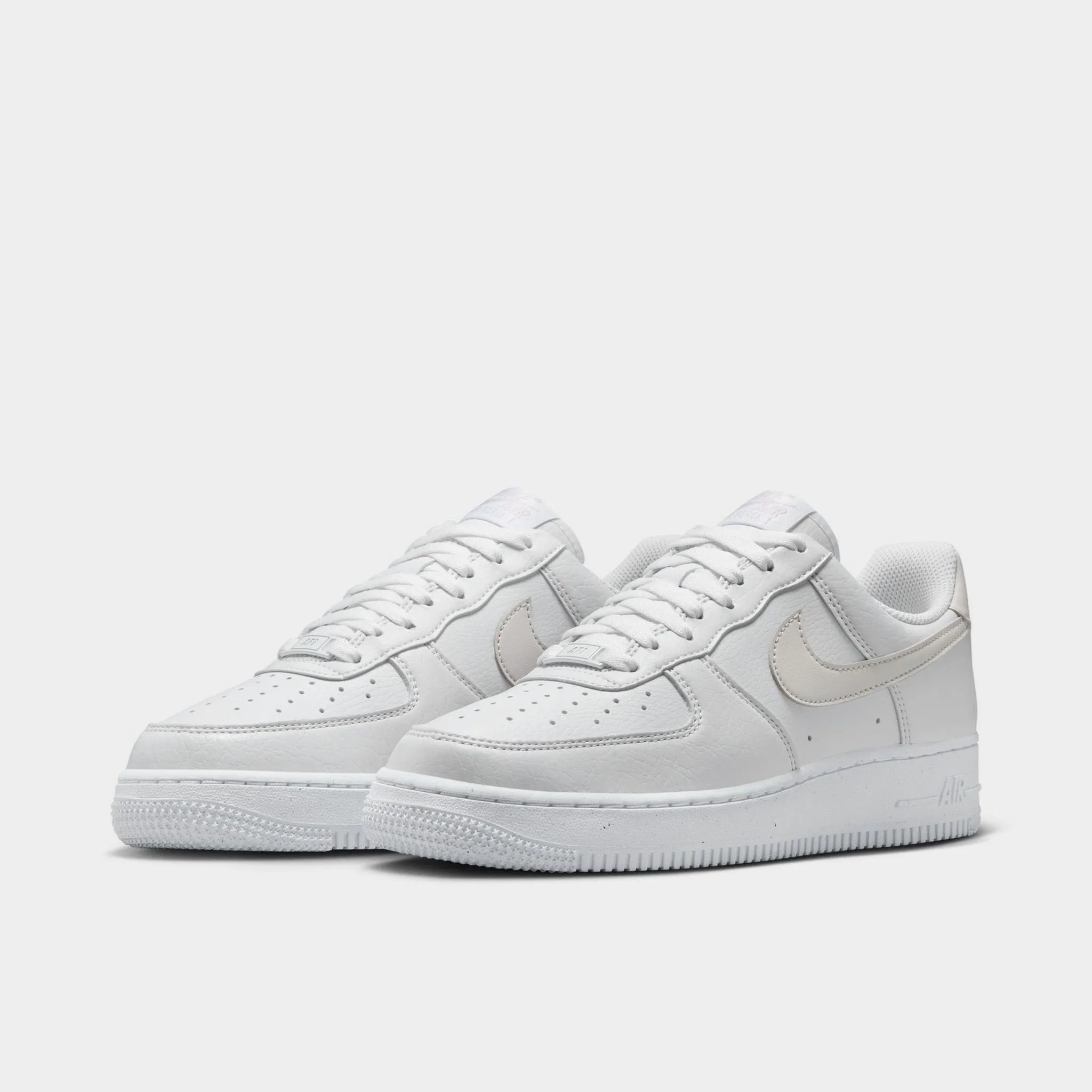 Nike Women's Air Force 1 '07 Next Nature White / Vast Grey Slip On Design