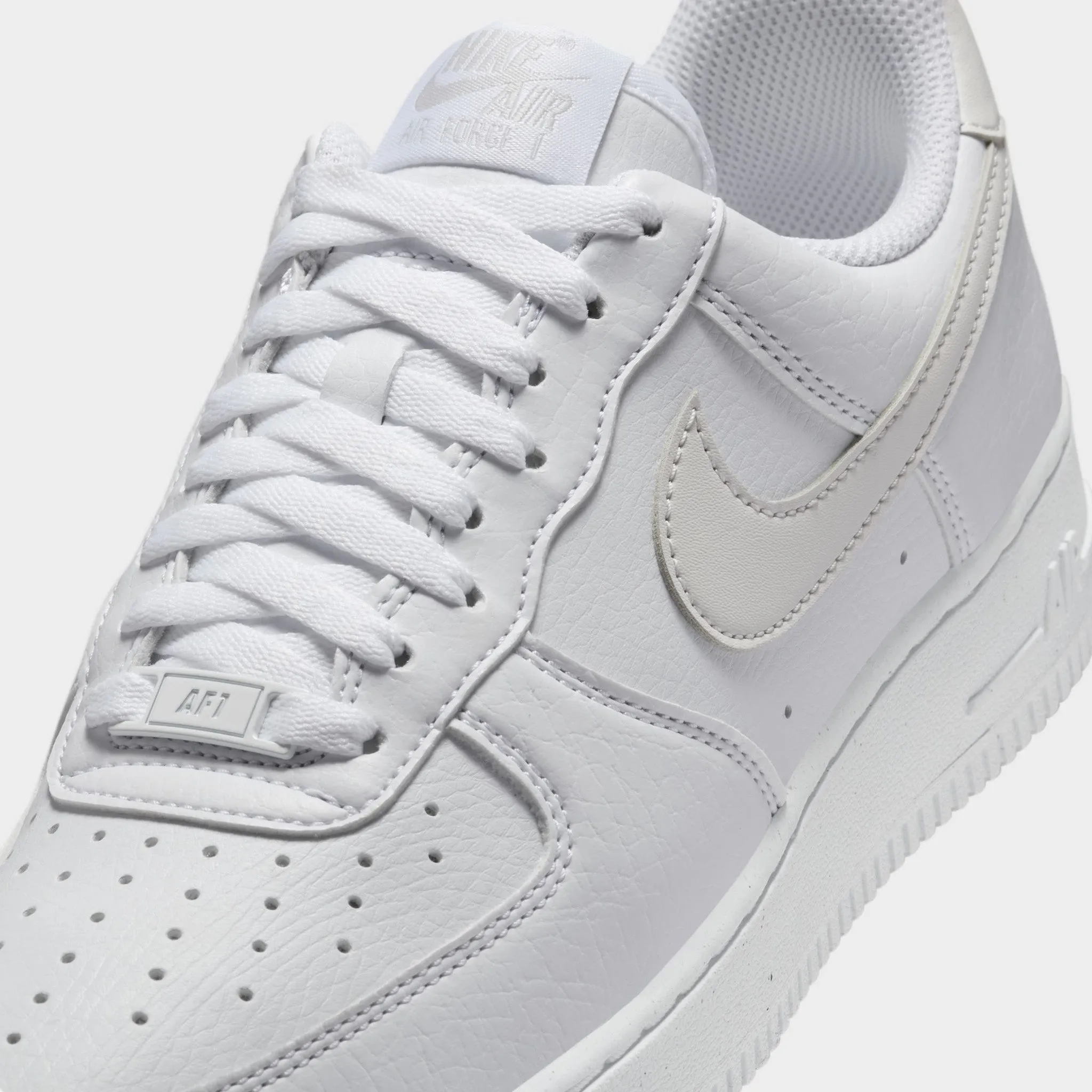 Knit Upper Nike Women's Air Force 1 '07 Next Nature White / Vast Grey