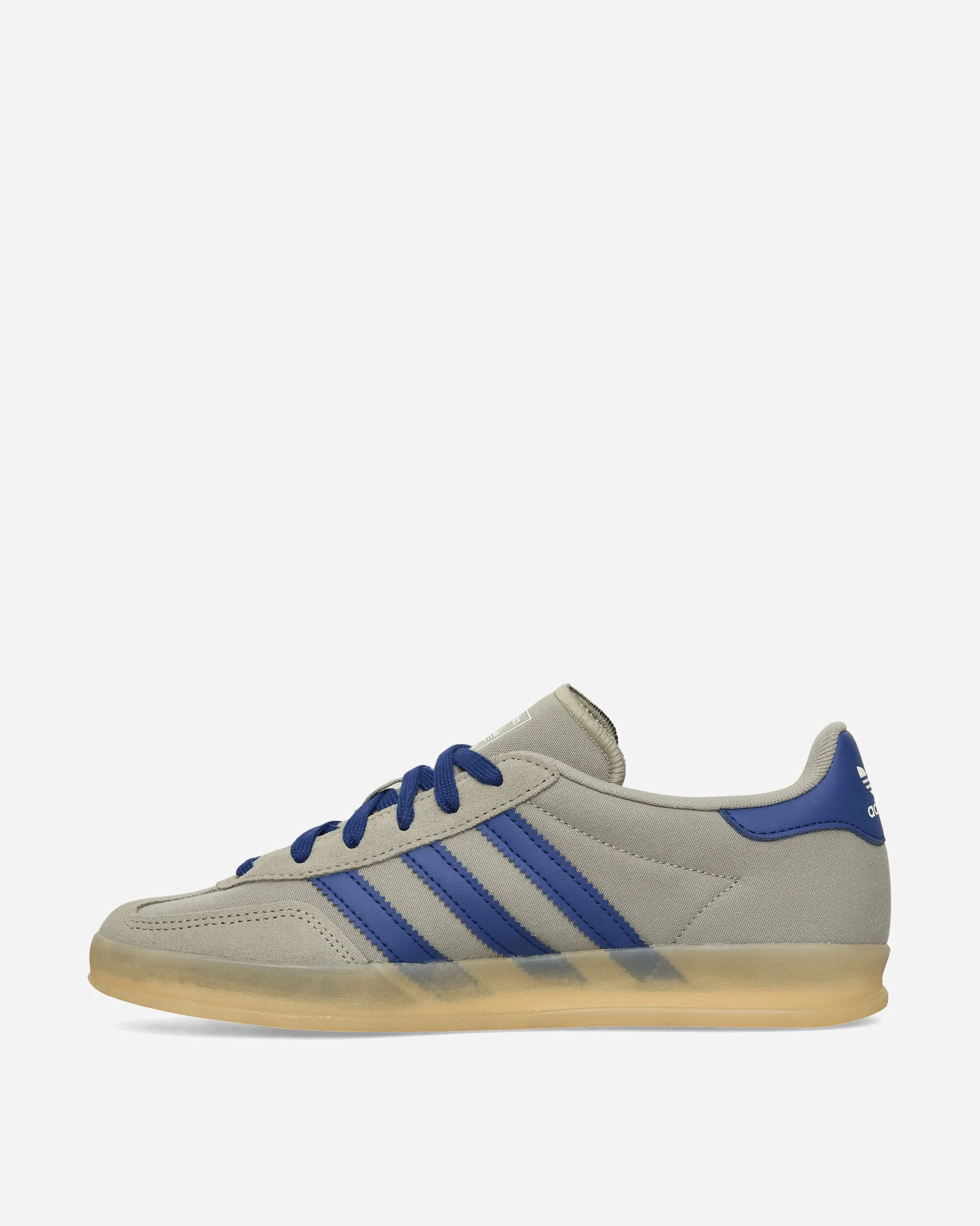 Dust Guard Canvas Gazelle Indoor Sneakers Silver Pebble / Victory Blue