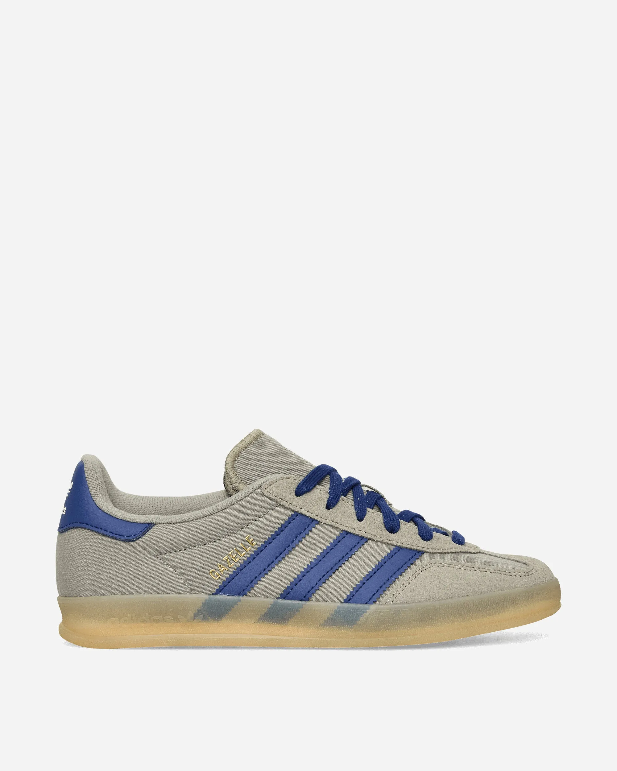Casual Firm Lock Gazelle Indoor Sneakers Silver Pebble / Victory Blue