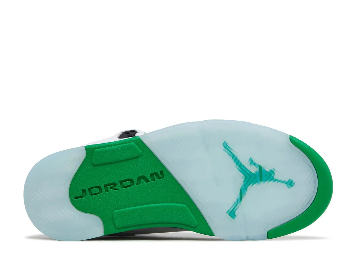 Unisex Look Air Jordan 5 Retro Lucky Green