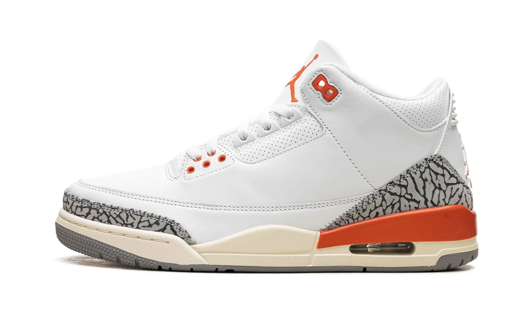 Wmns Air Jordan 3 Retro 'Georgia Peach' RecycledMaterial Current Jog