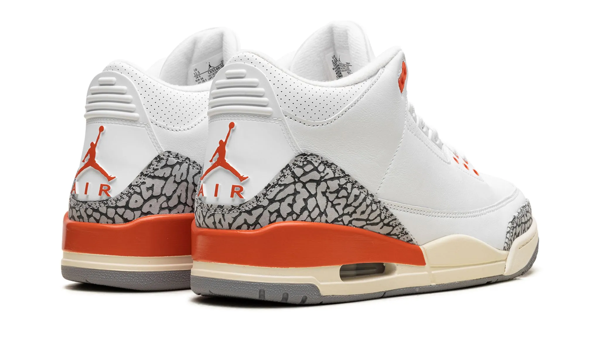 Wmns Air Jordan 3 Retro 'Georgia Peach' Flat Finish Everyday Fit