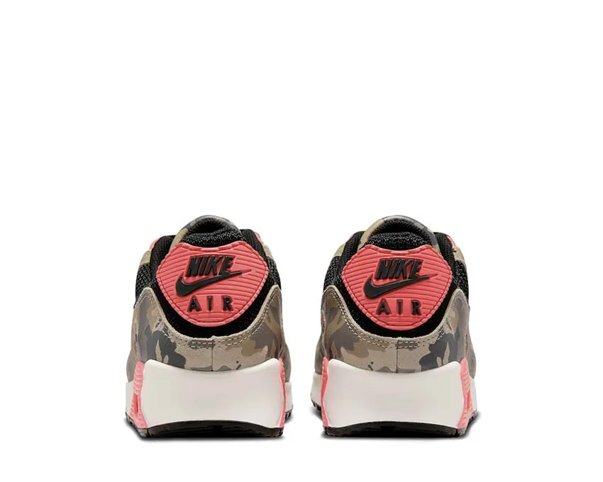 Wedge Heel Anywhere Wear Nike Air Max 90 PRM "Magic Ember Camo"