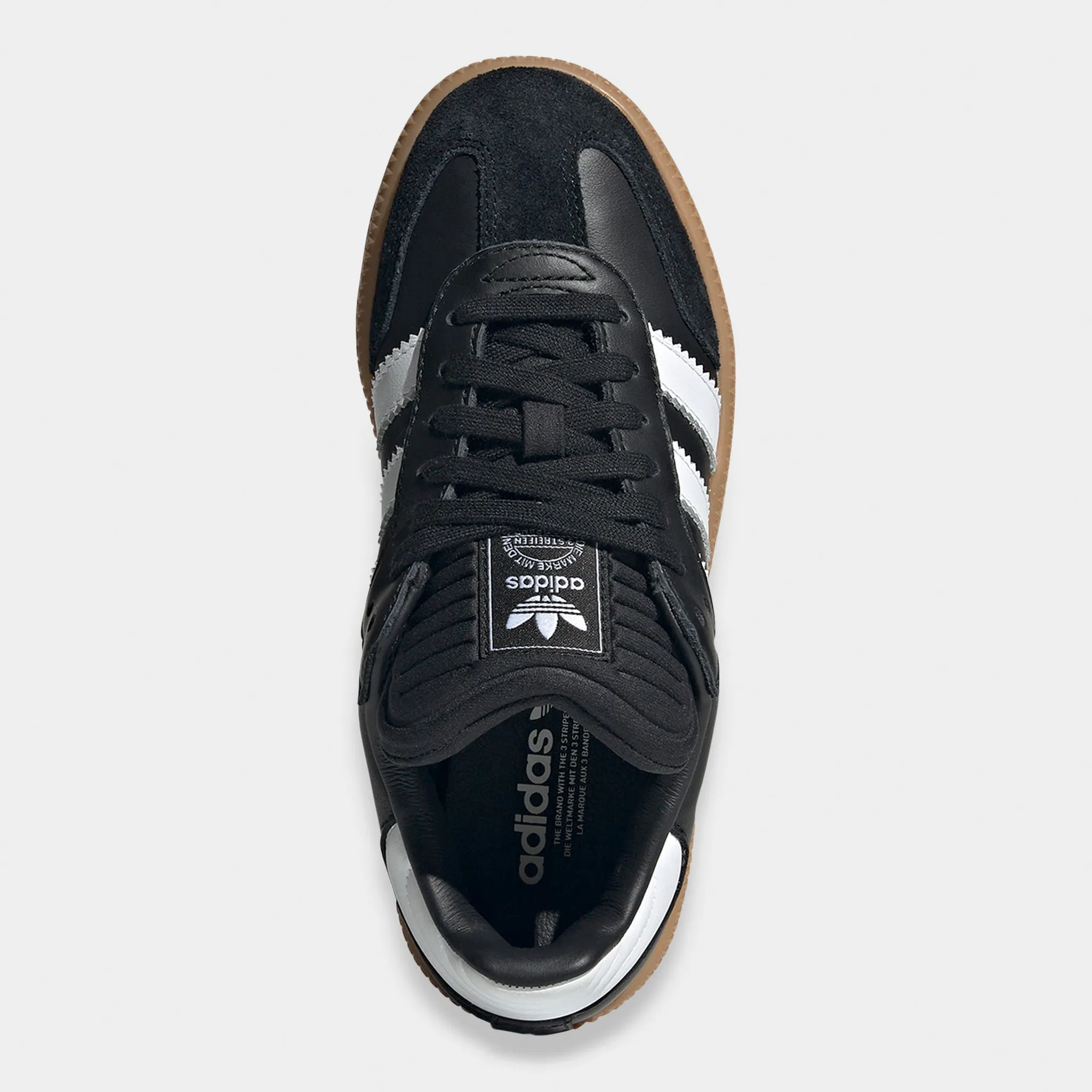 adidas Juniors' Samba XLG Core Black / Footwear White - Gum Old School Fast pace