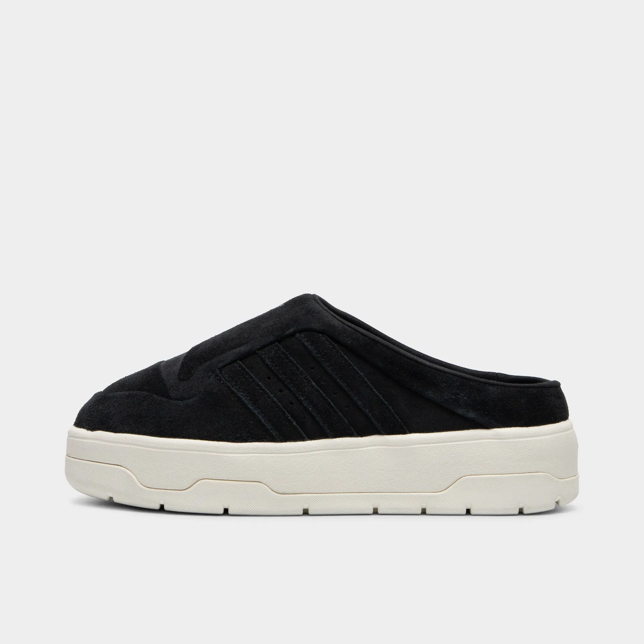 Wild Trek Slim Form adidas Women's Rivarly Mule Core Black / Off White