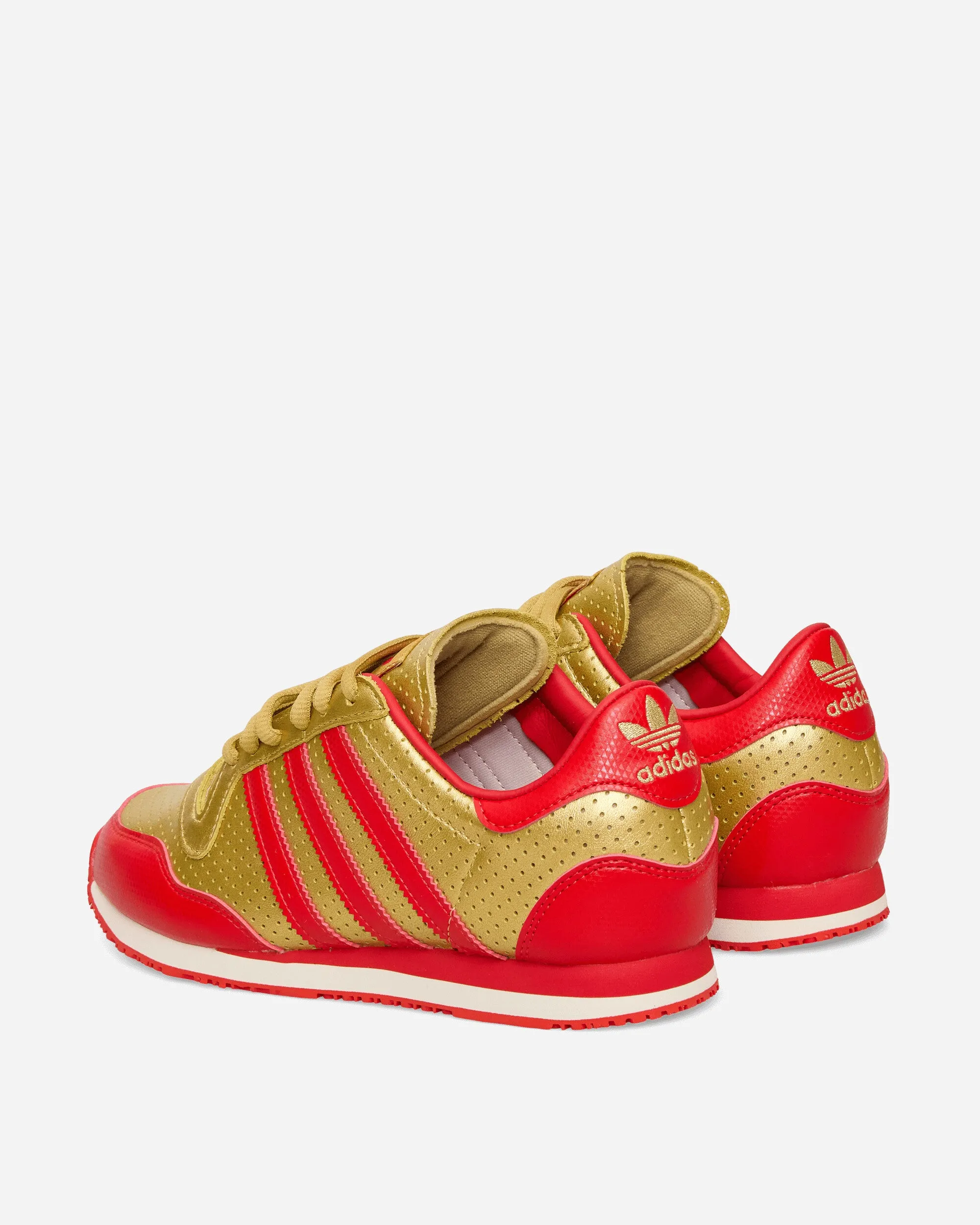 Synthetic Galaxy OG Sneakers Gold Metallic / Red