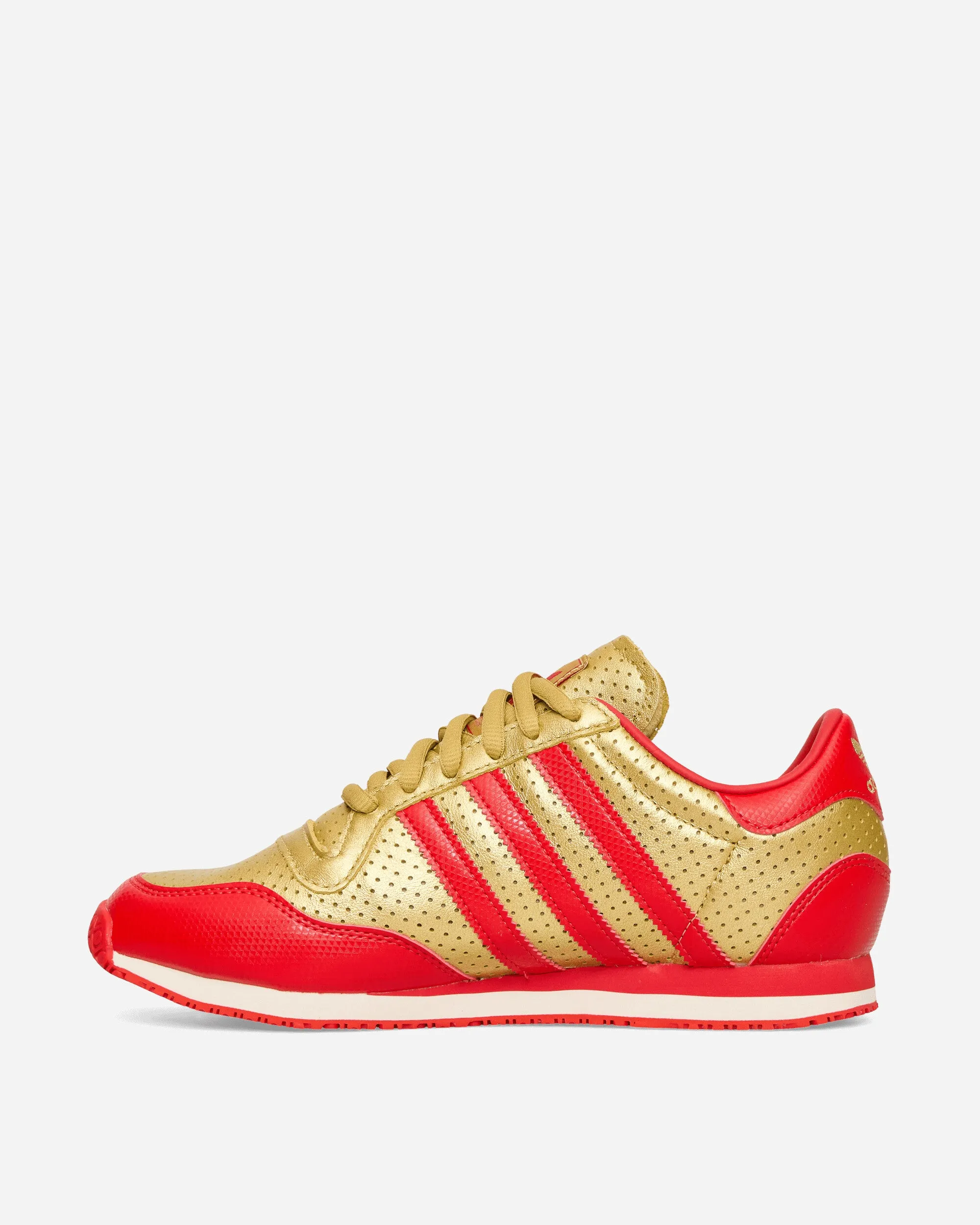 Galaxy OG Sneakers Gold Metallic / Red Cushioned Tone Play
