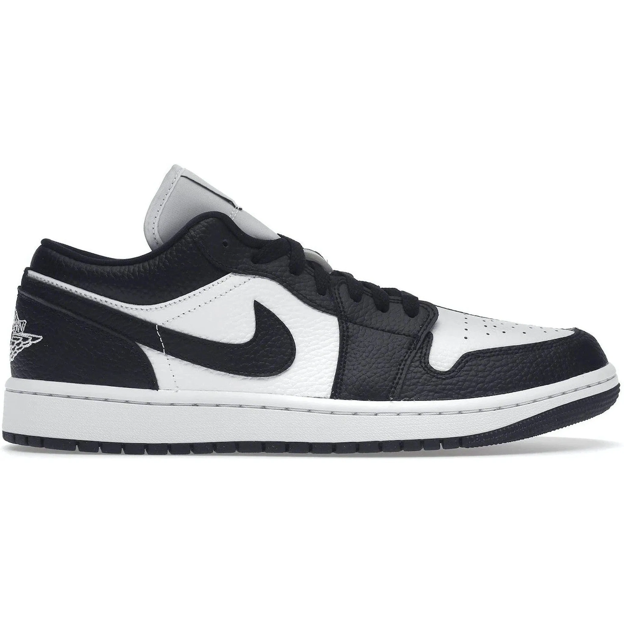 Block Jog Jordan 1 Low SE Homage Split White Black (Women's)