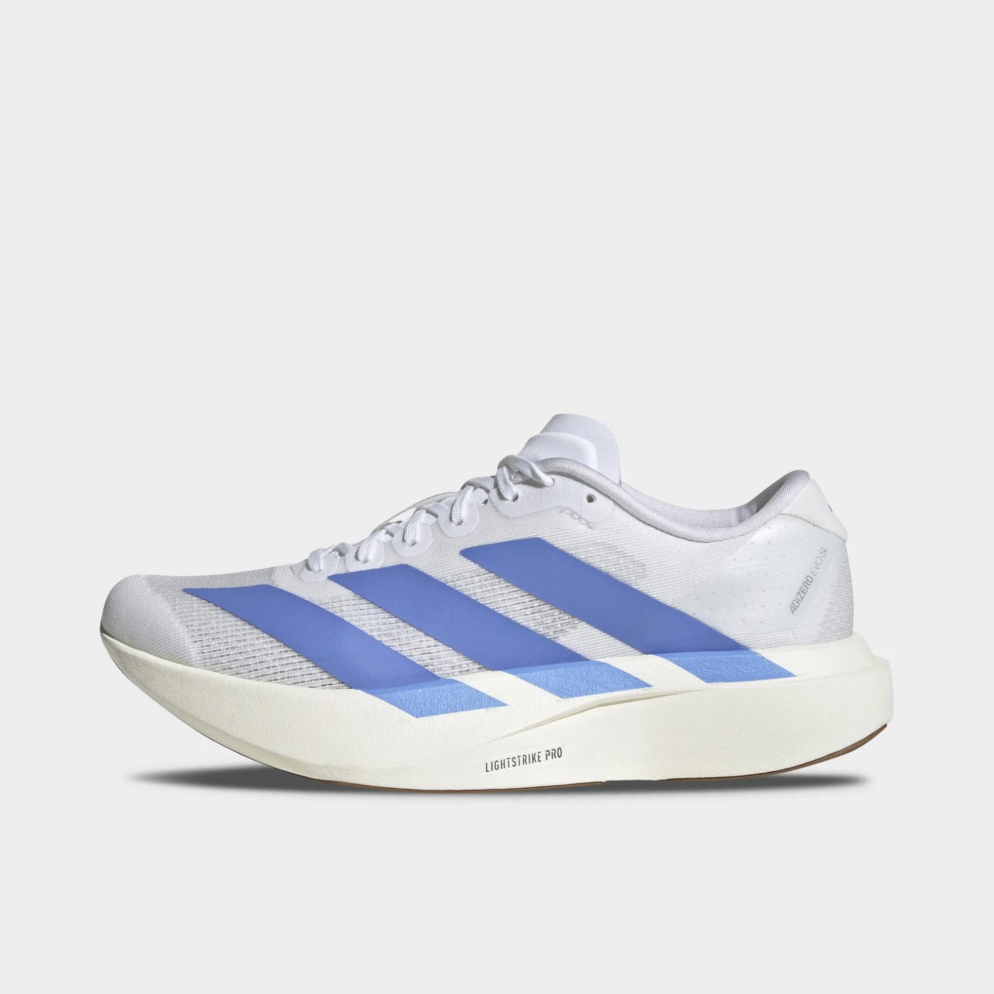 Peak Mode Peace Mood adidas Women's Adizero EVO SL White / Blue Fusion - Off White