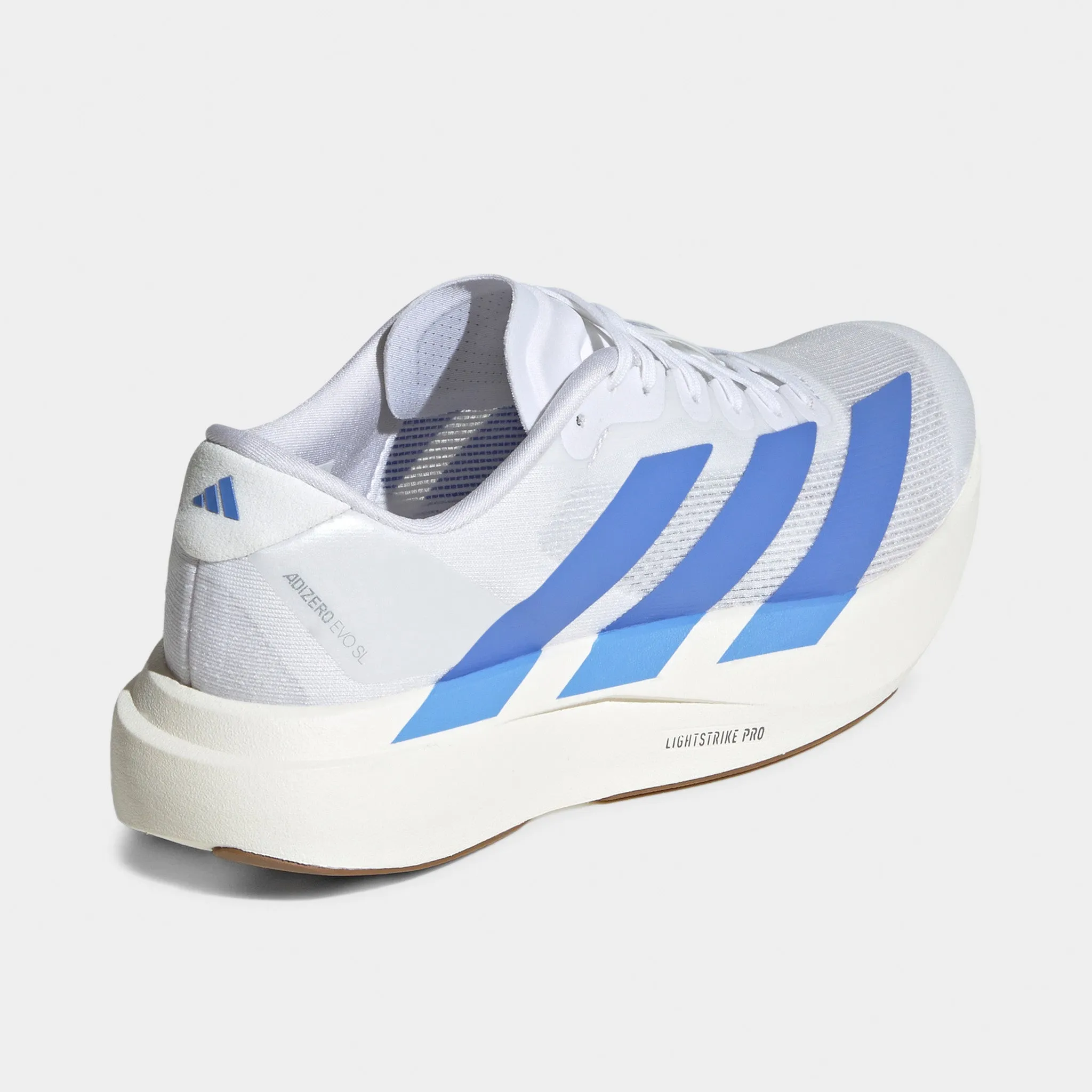 Spring Jump adidas Women's Adizero EVO SL White / Blue Fusion - Off White