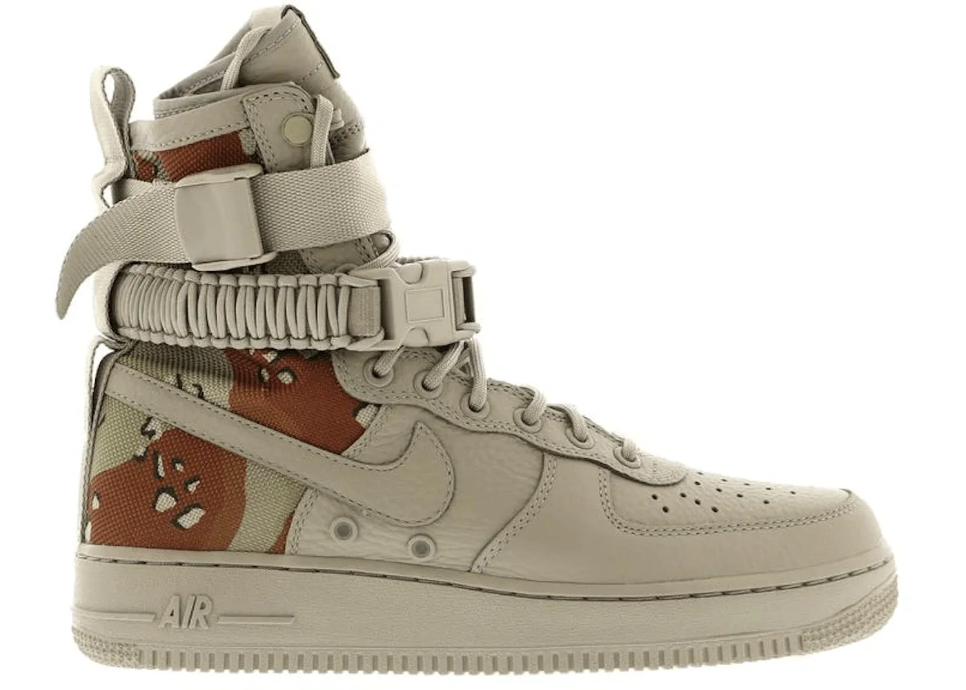 Thick sole Light Ride Nike SF Air Force 1 Desert Camo