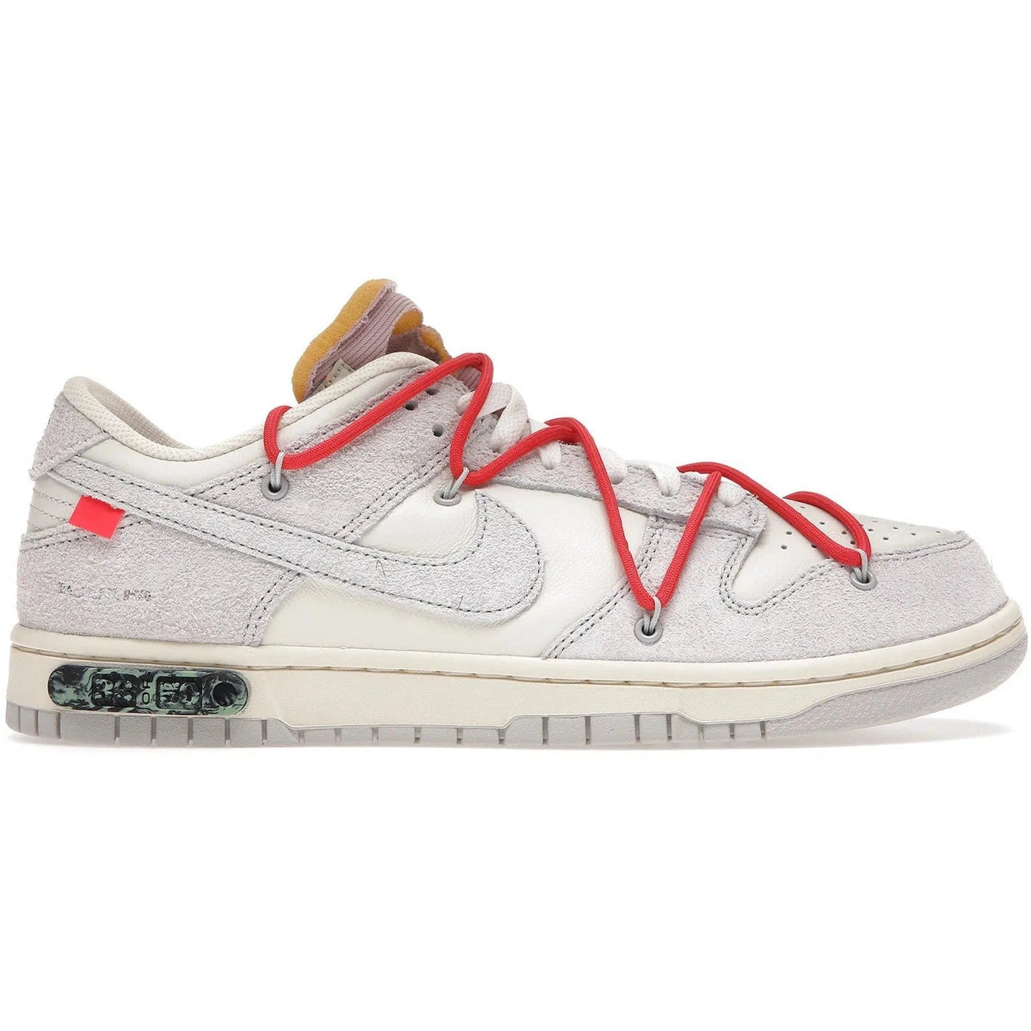 Nike Dunk Low Off-White Lot 33 Flower Path Relaxed Step