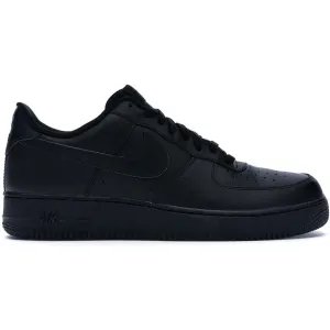 Flat Heel Soft Steps Nike Air Force 1 Low '07 Black