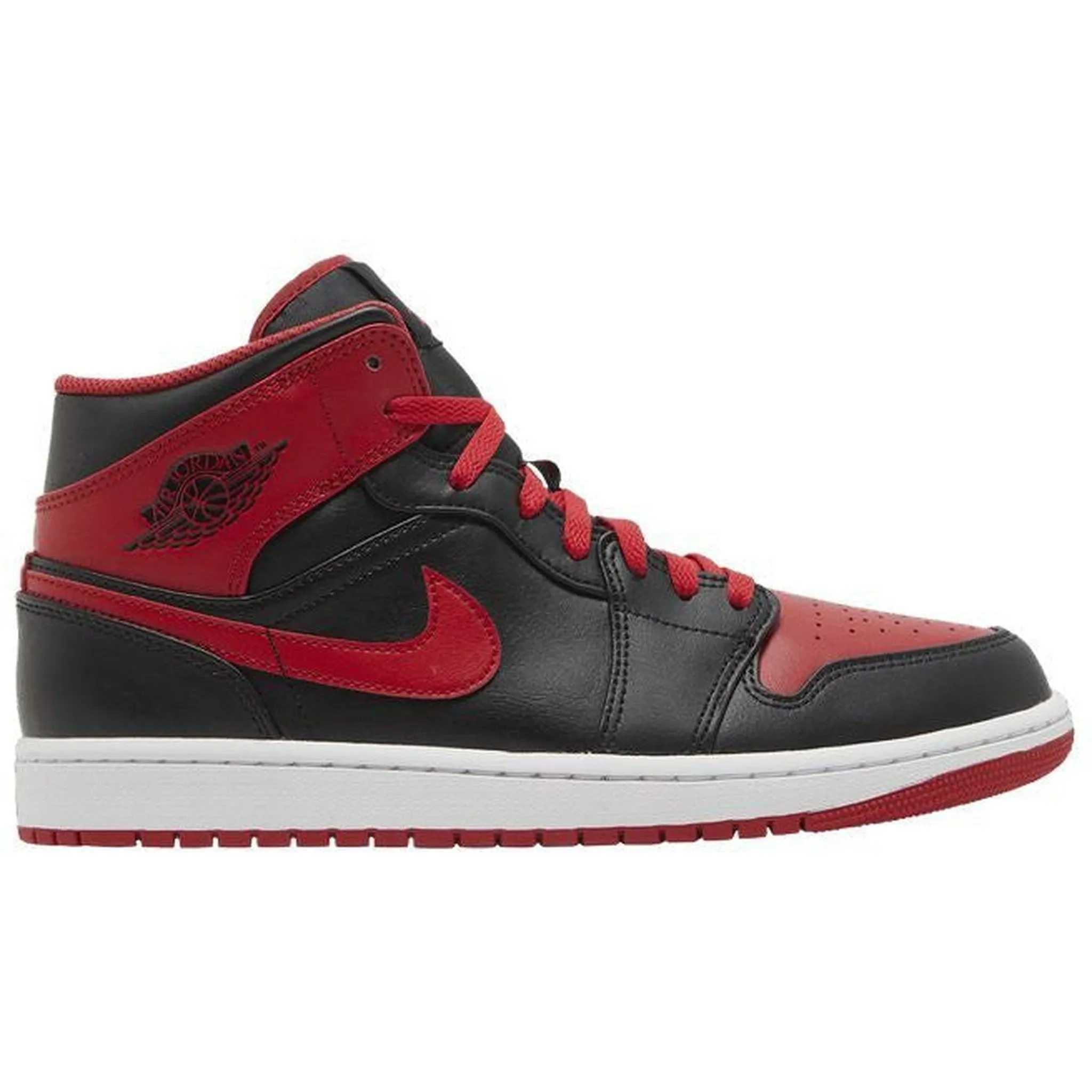 Wide fit Slow Hike Jordan 1 Mid Alternate Bred