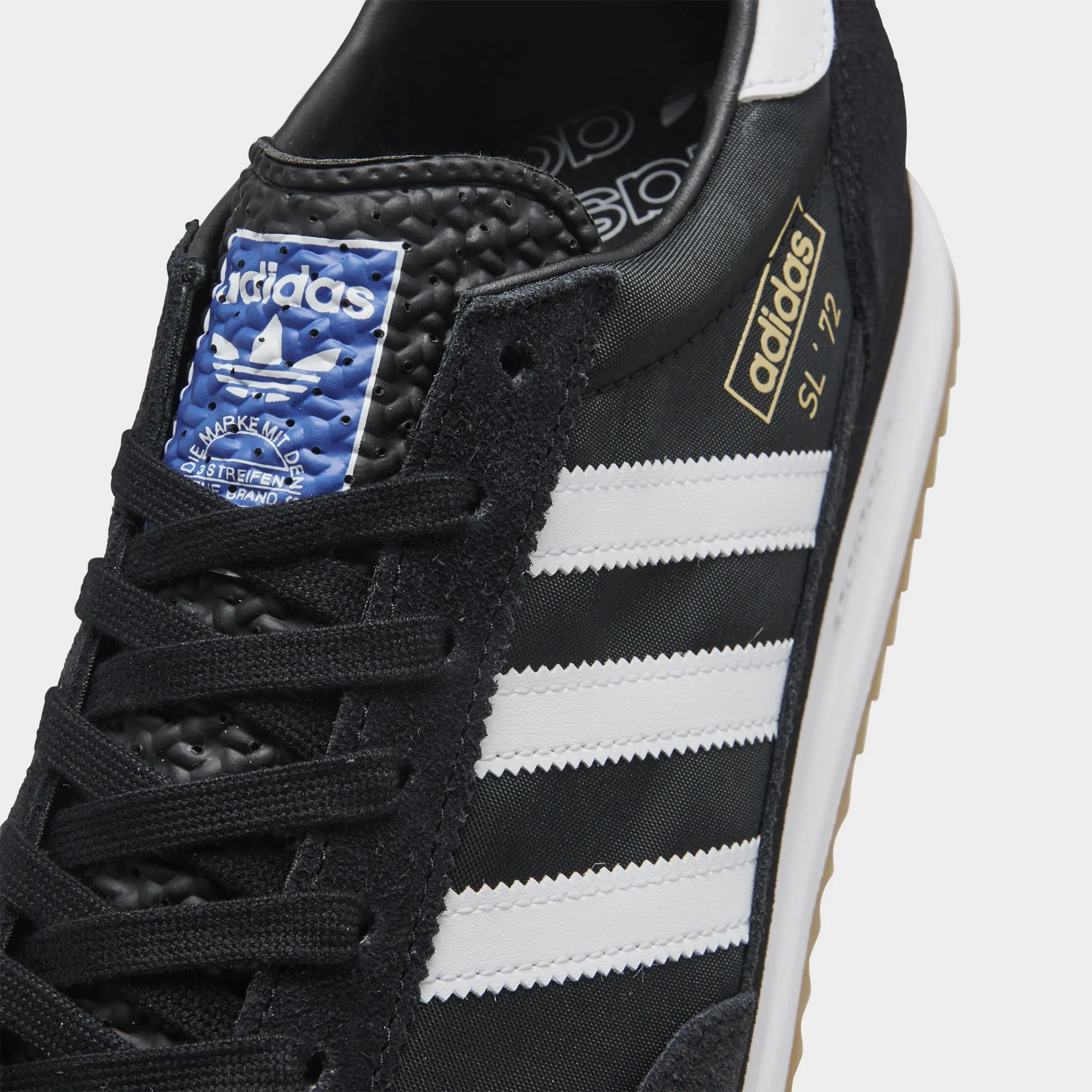 Forest Mood adidas Originals SL 72 RS Core Black / Cloud White - Blue