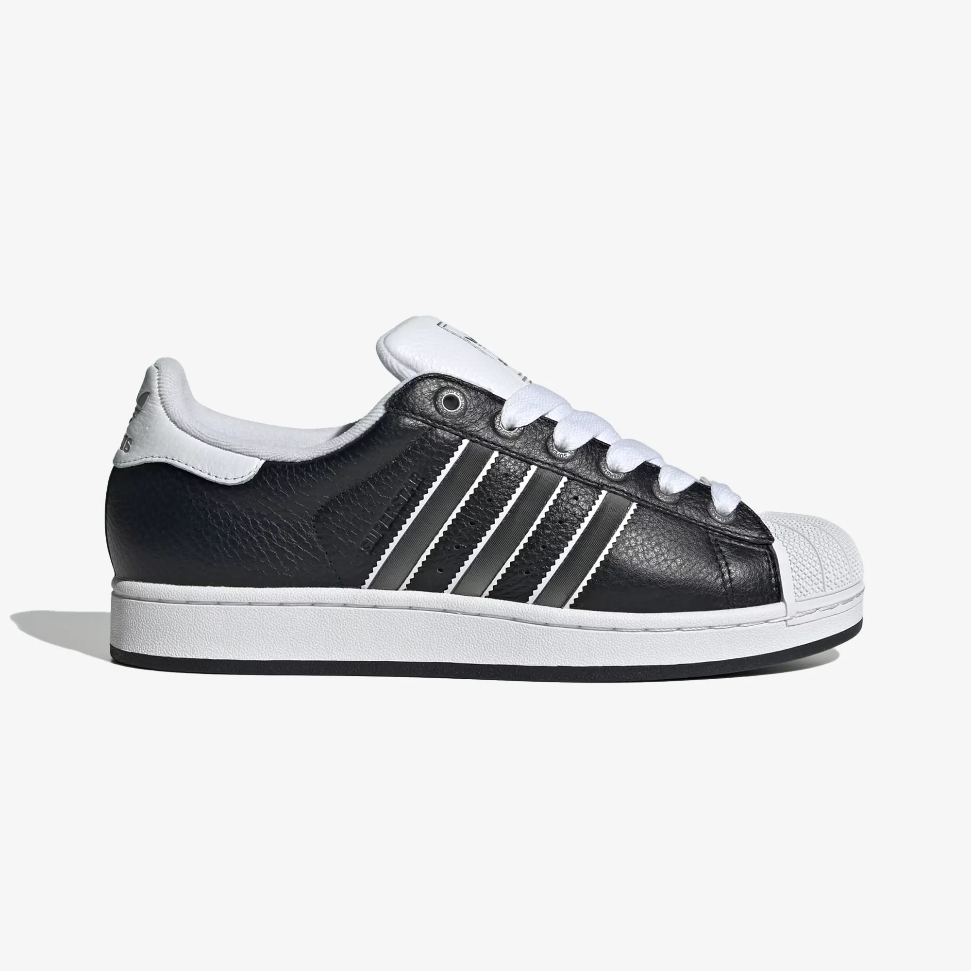 Adidas Originals | SUPERSTAR II { CORE BLACK/MATTE SILVER/CLOUD WHITE Date Stroll