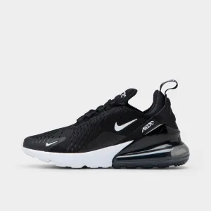 Nike Women's Air Max 270 Black / Anthracite - White Leaf Hike